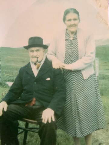 Flora and Murdo Macleod, 12 Habost